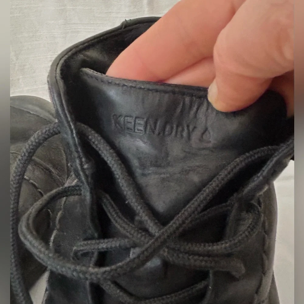 Keen Men's‎ Neutral Black Comfy Casual Leather Boots